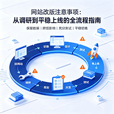 瑶海建站-网站改版注意事项：从调研到平稳上线的全流程指南