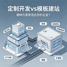 合肥建站-定制开发vs模板建站：哪种方案更适合你的企业？