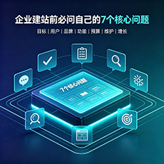 合肥建站-企业建站前必问的7个核心问题 - 网站建设规划指南