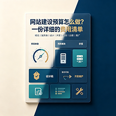 合肥建站-网站建设预算怎么做？一份详细的费用清单