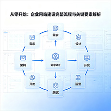 合肥建站-从零开始：企业网站建设完整流程与关键要素解析