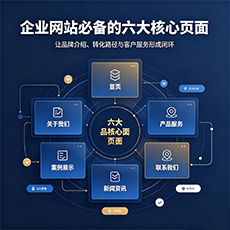 合肥建站-企业网站必备的六大核心页面