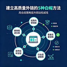 肥东建站-建立高质量外链的5种白帽方法