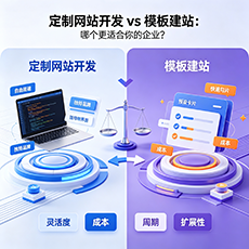 瑶海建站-定制网站开发 vs 模板建站：哪个更适合你的企业？